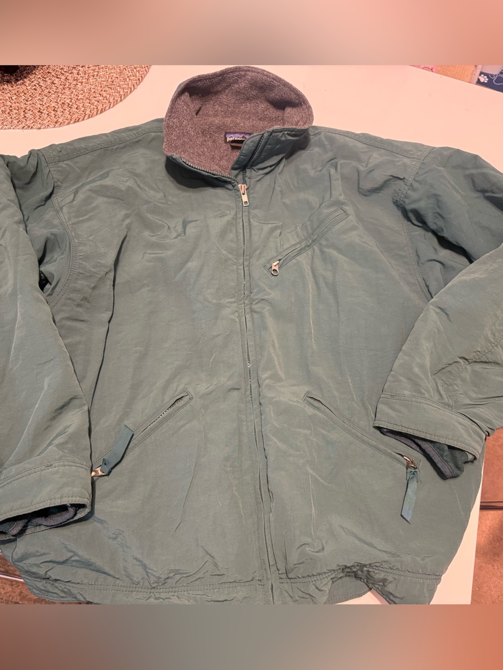Patagonia Vintage Nylon Shell Synchilla Jacket